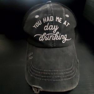 Women's ponytail hat